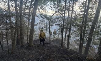 South Foster Crews Assisted at Glocester Brush Fire