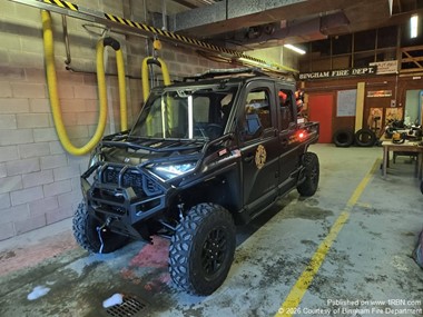 Bingham Fire Department Adds New Wildland Response Unit