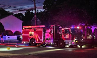 Quick Knockdown at Restaurant Kitchen Fire