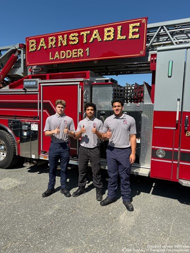 High School Interns Complete Year at Firehouse