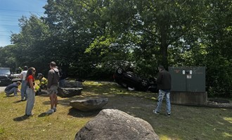 Rollover With Injuries in Norwich