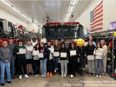 Elsinboro Fire Company Celebrates Future First Responder Graduates