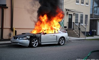 Car Fire Turns to Arson in Wallington