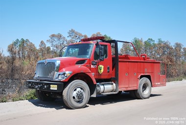 New Jersey Forest Fire Service brand new Type 4x Engine
