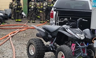 Canteen 4 Responds to Providence Structure Fire