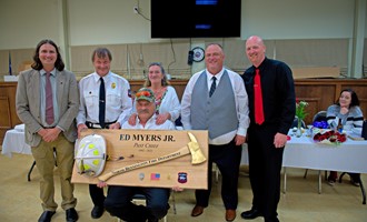 Longest Consecutive Volunteer Fire Chief from Oldest Fire Department in the State of Vermont Retires After 30 Years of Service