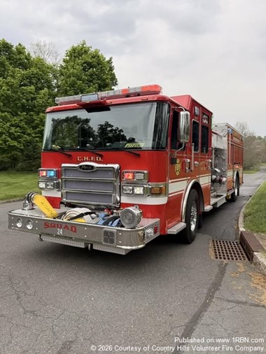Country Hills Fire Company Responds to 38 Calls in May