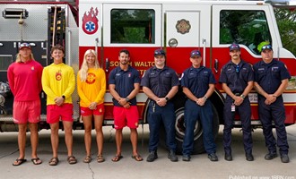 South Walton Fire District Recognizes Lifeguards and Firefighters for Successful Cardiac Arrest Response