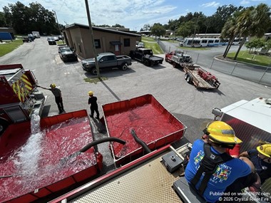 CRFD Firefighters Earn Fire Apparatus Operations Certification