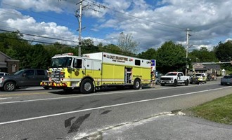 Emergency Crews Responded to Vehicle Accident on Horseshoe Pike