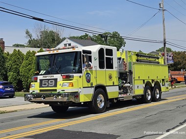 Refton Fire Company Tanker 59