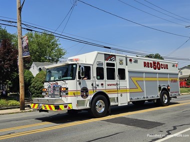 Rescue 50 of the West manchester Township Fire Department