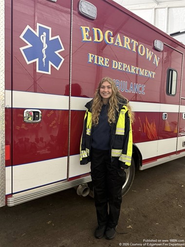 Edgartown Fire Department Welcomed New EMT