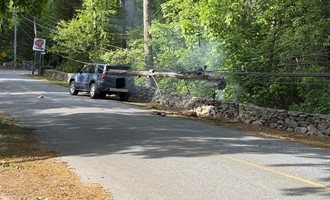 MVA with brush fire in Preston
