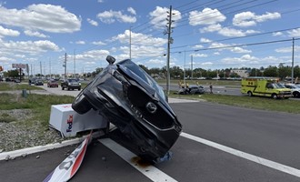 Motor Vehicle Crash with Roadway Closure