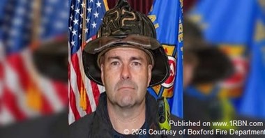Boxford Fire Department Pays Tribute to Fallen Firefighter