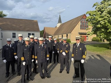 Fairfield Firefighters Attend Annual Memorial Mass for Fallen Firefighters