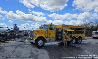 Brooks FD Continued Support at Robbins Lumber Incident