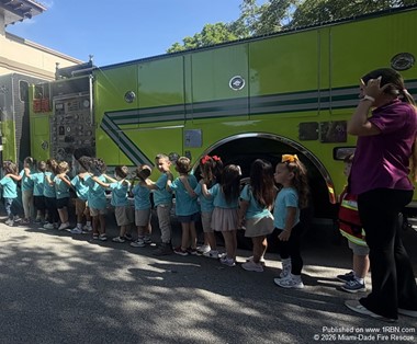 MDFR Engages Preschool Students Through Fire Safety Outreach