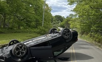 No Major Injuries Reported Following Rollover Crash