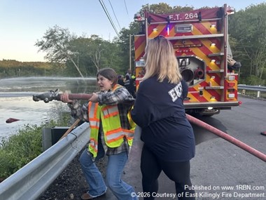 East Killingly Firefighters Sharpen Rural Water Supply Skills