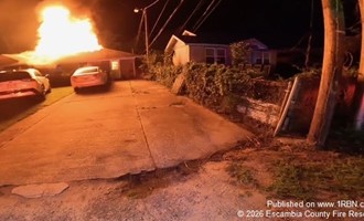 Firefighters Contain Residential Structure Fire; Occupants Displaced