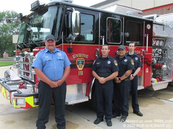 Hamilton Twp. Station 19 Career Staff