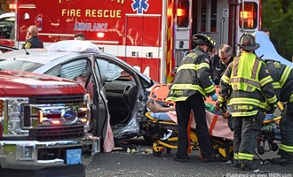 Multi-Car Crash in Falmouth