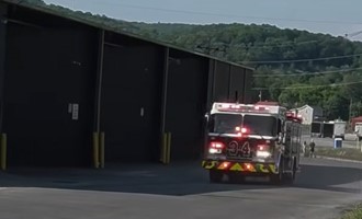 Mutual Aid Response Included Engine 34 at Motorcycle Accident