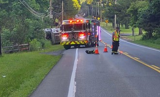 Tractor-Trailer Rollover Brought Multi-Agency Response to Tyrone Pike