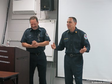 North Hudson Chief of Department David Donnarumma & Captain Kevin Todd