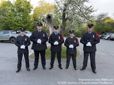 Augusta Fire-Rescue Honors Fallen Firefighters and Supports Grieving Departments