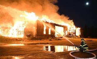 Colby Sawmill and Lumber Destroyed by Fire