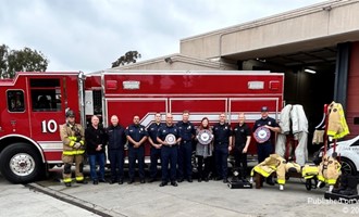 Lemon Grove Fire receives Equipment from Gary Sinise Foundation Grant
