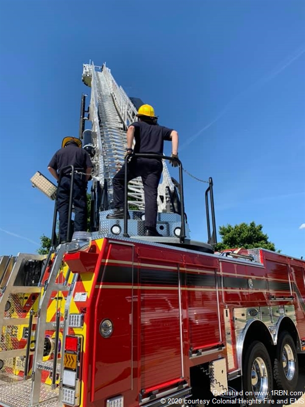 New apparatus for Colonial Heights Fire and EMS