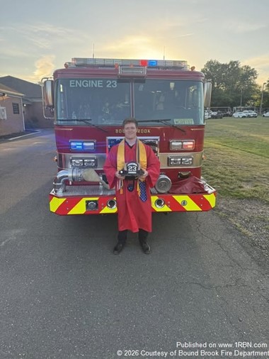 Bound Brook Graduate Completed Firefighter I Training