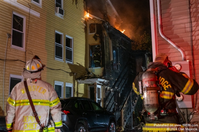 Dudley 3rd Alarm Multi-Family Fire