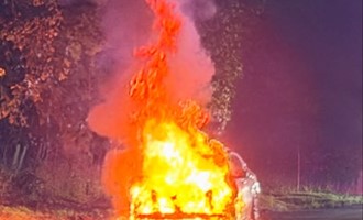 Wyckoff Firefighters Extinguish Vehicle Fire After Route 208 Crash