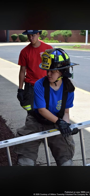 Wilkins Township Fire Company Honors Junior Firefighters