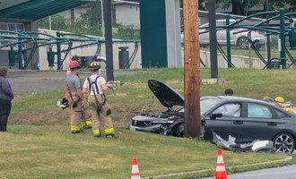 One Person Treated Following Route 300 Crash in Newburgh