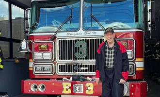 Little Falls Fire Chief Vincent Dransfield served for 80 years, passed at 110 years old