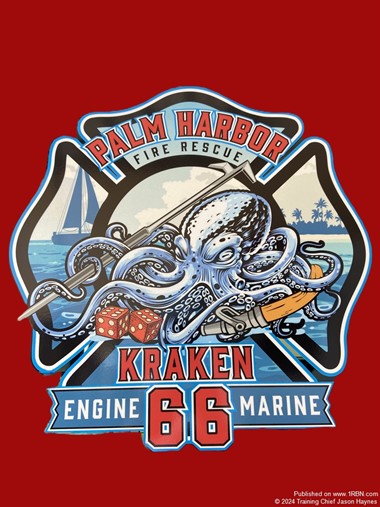 Palm Harbor Fire Rescue Station 66 Logo