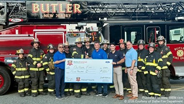 Butler Fire Department Receives $4,000 Donation After Fundraiser