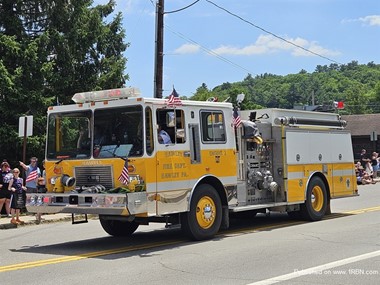 Engine 9 of the Hawley Fire Company