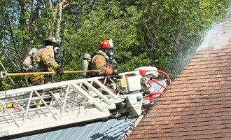 Bernardston Fire Department Assists at Wendell Structure Fire on Mutual Aid