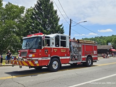 Engine 81 of the Forest Vol. Fire Department