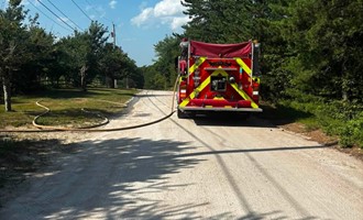 Richmond-Carolina Crews Responded to Brush Fire Call
