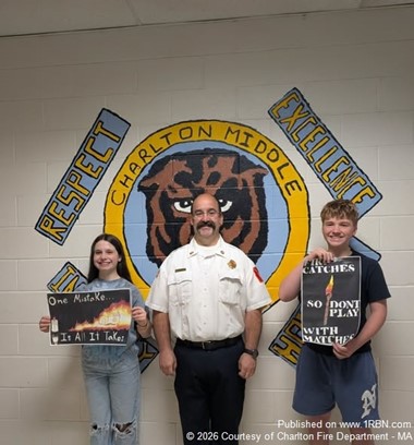Two Charlton Students Recognized in Worcester County Poster Contest
