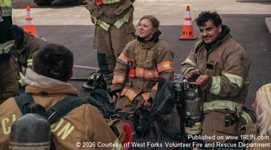 Dani Carter Earns Firefighter I and II Certification