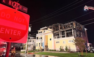 Heavy Fire Conditions Force Defensive Operations at Multi-Story Home
